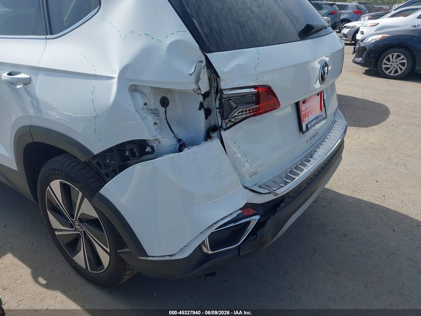 2023 Volkswagen Taos VIN 3VVUX7B2XPM352967 IAAI salvage auction — LEFT REAR, Wait Title, sold $9,700 on 2026-09-08 (photo 6)