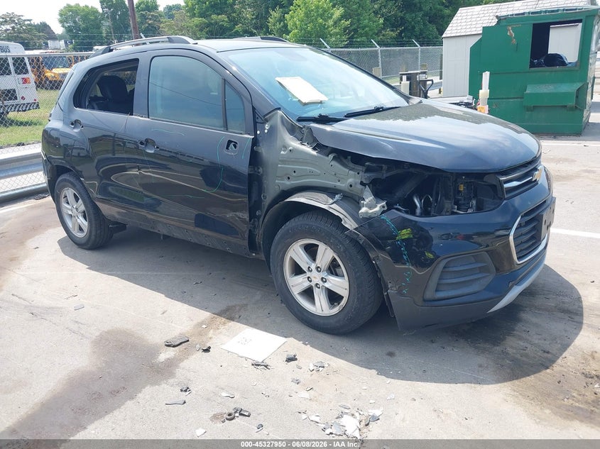 2019 Chevrolet Trax VIN KL7CJLSB4KB918994 IAAI salvage auction — RIGHT FRONT, Salvage (North Carolina), sold $1,600 on 2026-07-30 (photo 1)