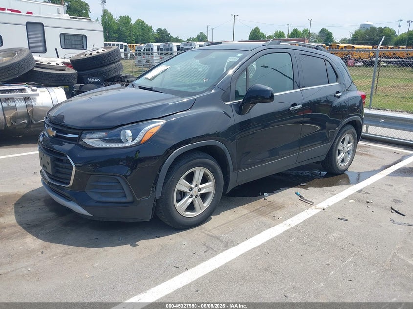 2019 Chevrolet Trax VIN KL7CJLSB4KB918994 IAAI salvage auction — RIGHT FRONT, Salvage (North Carolina), sold $1,600 on 2026-07-30 (photo 2)