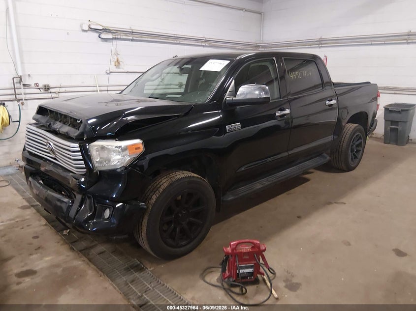2015 Toyota Tundra VIN 5TFAW5F10FX419370 IAAI salvage auction — FRONT END, Salvage Title, sold $9,150 on 2026-07-15 (photo 2)