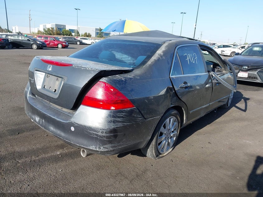 2007 Honda Accord VIN 1HGCM66377A020189 IAAI salvage auction — SIDE, Non-Repairable Certificate (California), sold $400 on 2026-07-10 (photo 4)