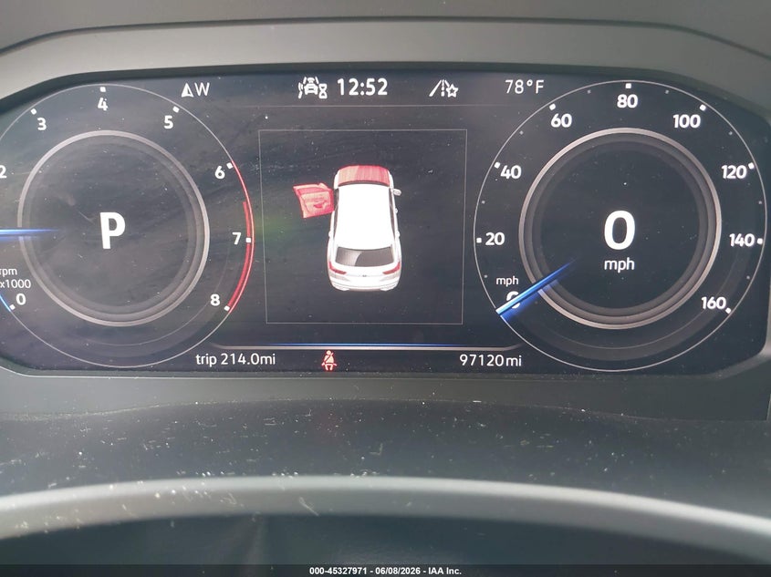 2022 Volkswagen Atlas cross sport VIN 1V2KE2CA1NC212100 IAAI salvage auction — RIGHT SIDE, Salvage Title, sold $8,900 on 2026-07-15 (photo 7)