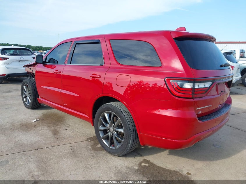2018 Dodge Durango VIN 1C4RDJDG6JC354856 IAAI salvage auction — FRONT END, Salvage (Missouri), sold $3,250 on 2026-08-01 (photo 3)