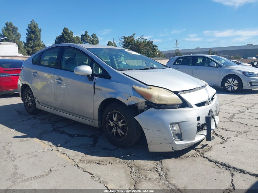 2011 Toyota Prius VIN JTDKN3DU6B0261466 IAAI salvage auction — NORMAL WEAR, Clear - Dealer Only (California), sold $575 on 2026-07-29 (photo 1)