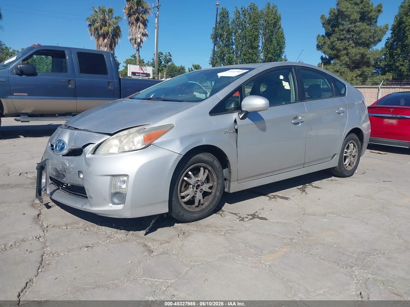 2011 Toyota Prius VIN JTDKN3DU6B0261466 IAAI salvage auction — NORMAL WEAR, Clear - Dealer Only (California), sold $575 on 2026-07-29 (photo 2)