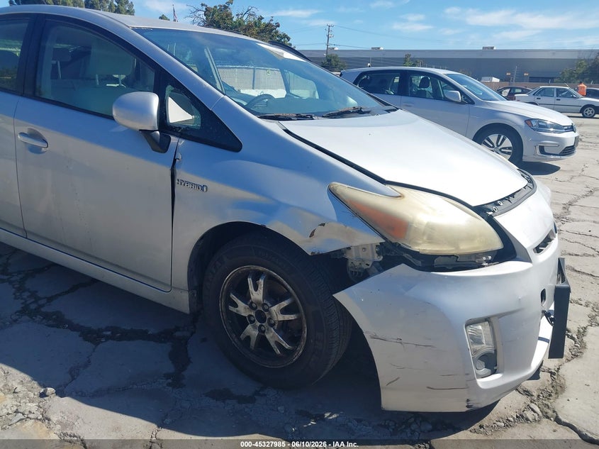 2011 Toyota Prius VIN JTDKN3DU6B0261466 IAAI salvage auction — NORMAL WEAR, Clear - Dealer Only (California), sold $575 on 2026-07-29 (photo 6)
