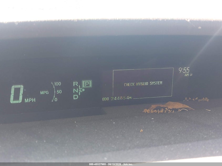 2011 Toyota Prius VIN JTDKN3DU6B0261466 IAAI salvage auction — NORMAL WEAR, Clear - Dealer Only (California), sold $575 on 2026-07-29 (photo 7)