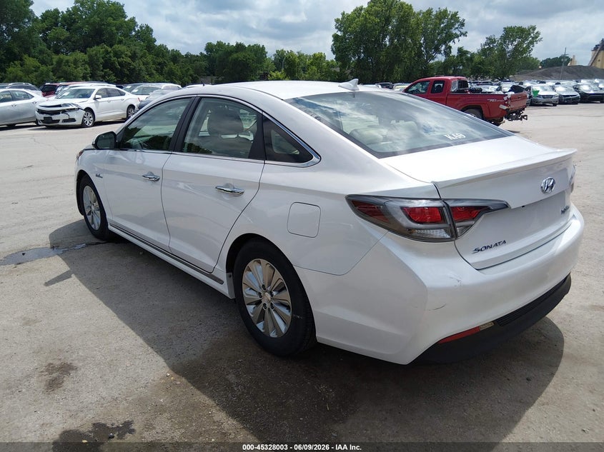 2016 Hyundai Sonata VIN KMHE24L12GA024361 IAAI salvage auction — RIGHT FRONT, Salvage Title, sold $500 on 2026-07-08 (photo 3)