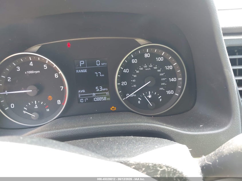 2017 Hyundai Elantra VIN KMHD84LF9HU386659 IAAI salvage auction — FRONT END, Salvage Title, sold $1,400 on 2026-07-27 (photo 7)