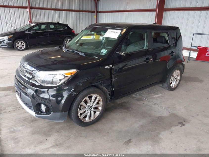 2018 Kia Soul VIN KNDJP3A50J7556734 IAAI salvage auction — LEFT SIDE, Salvage Title, sold $850 on 2026-07-21 (photo 2)