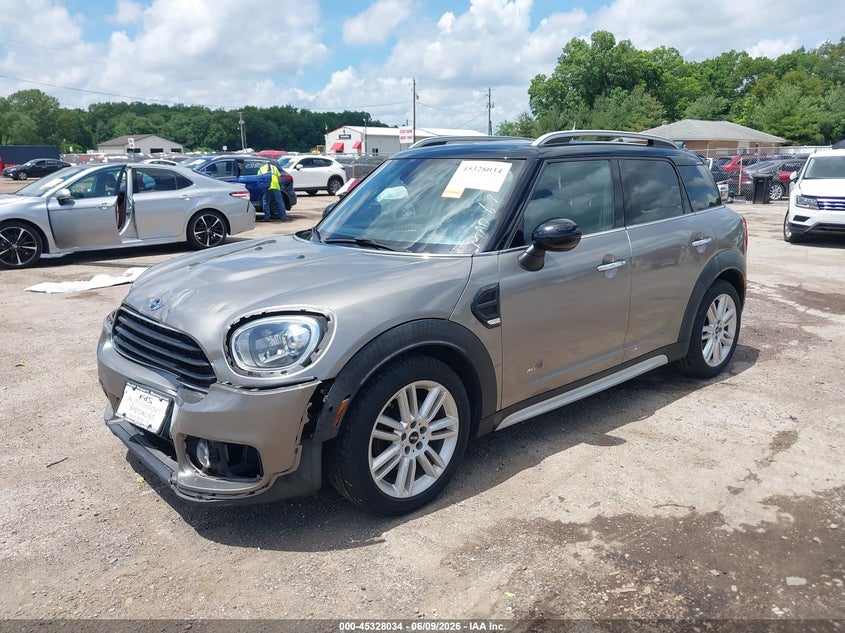 2017 Mini Countryman VIN WMZYV5C33H3E01076 IAAI salvage auction — FRONT END, Clear (Indiana), sold $1,950 on 2026-07-18 (photo 2)