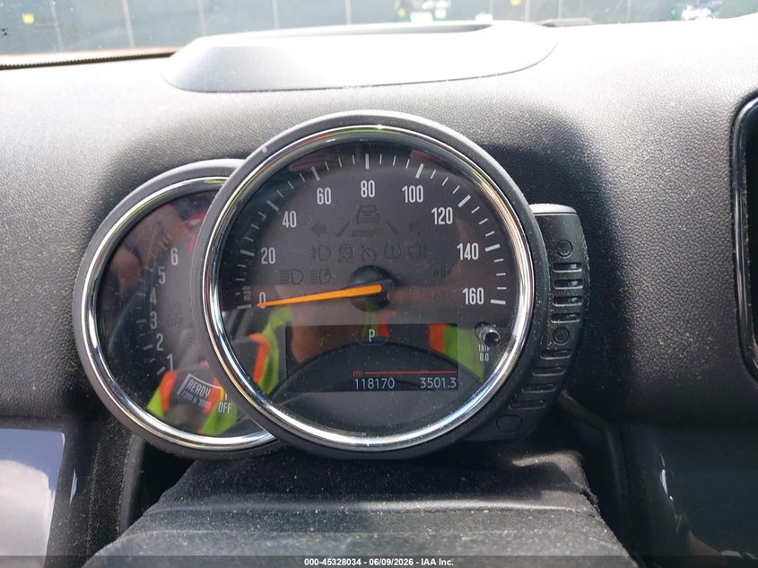 2017 Mini Countryman VIN WMZYV5C33H3E01076 IAAI salvage auction — FRONT END, Clear (Indiana), sold $1,950 on 2026-07-18 (photo 7)