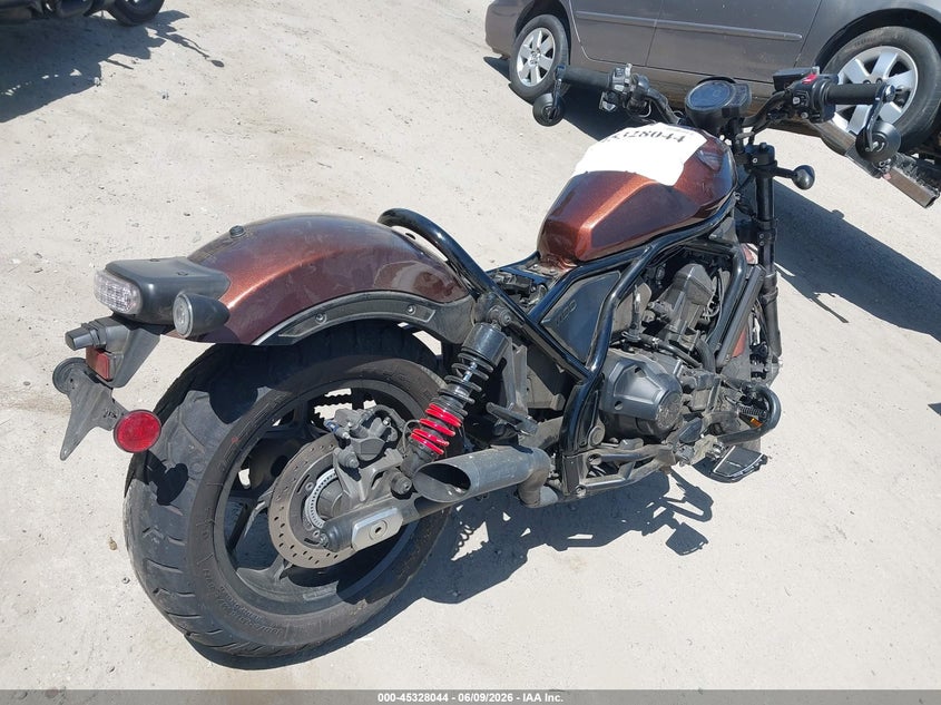 2022 Honda Cm VIN JH2SC8311NK100002 IAAI salvage auction — FRONT END, Salvage (California), sold $1,800 on 2026-07-15 (photo 4)