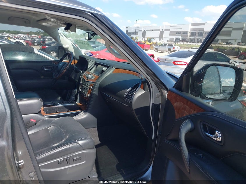 2019 Infiniti Qx80 VIN JN8AZ2NF9K9685251 IAAI salvage auction — REAR END, Salvage Title, sold $7,400 on 2026-09-08 (photo 5)