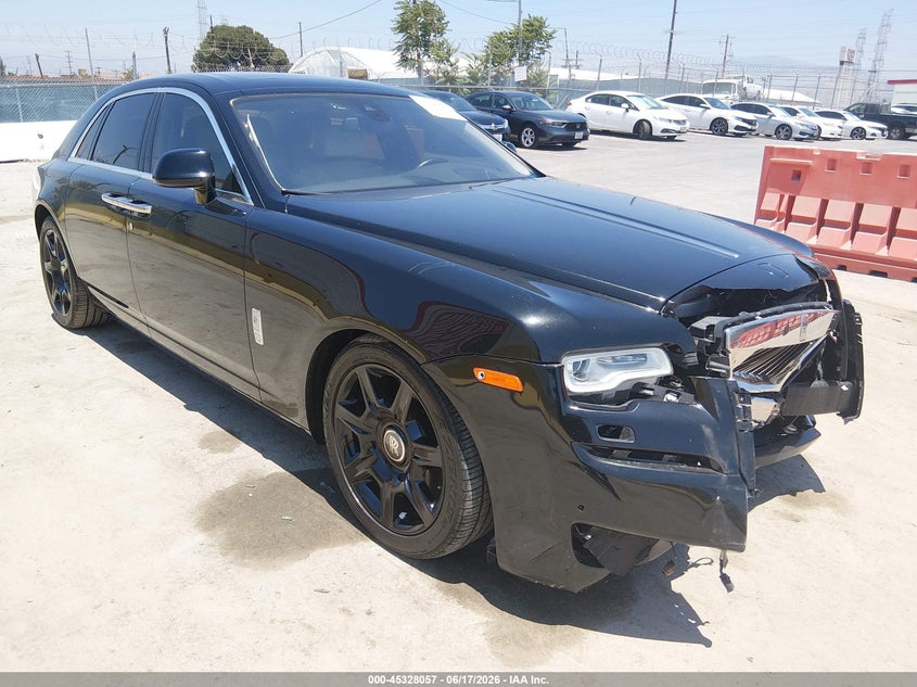 2015 Rolls-royce Ghost VIN SCA664S59FUX53236 IAAI salvage auction — FRONT END, Salvage (Arizona), sold $45,350 on 2026-08-12 (photo 1)