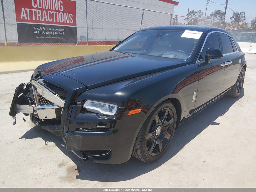 2015 Rolls-royce Ghost VIN SCA664S59FUX53236 IAAI salvage auction — FRONT END, Salvage (Arizona), sold $45,350 on 2026-08-12 (photo 2)