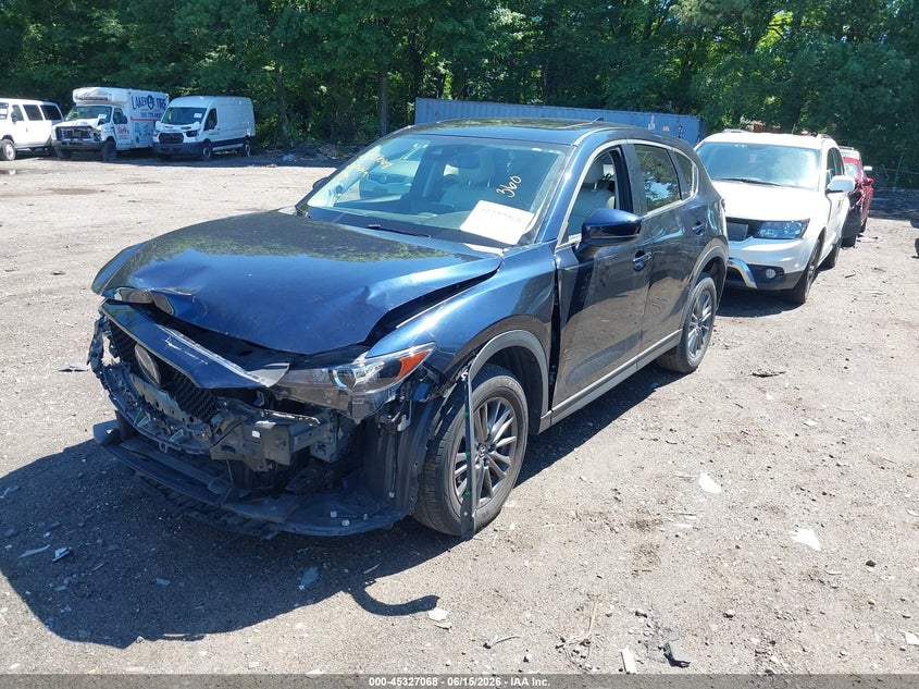2021 Mazda Cx-5 VIN JM3KFBCM3M1366155 IAAI salvage auction — FRONT END, Mv-907A (New York), sold $5,400 on 2026-07-28 (photo 2)