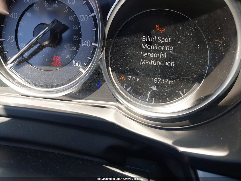 2021 Mazda Cx-5 VIN JM3KFBCM3M1366155 IAAI salvage auction — FRONT END, Mv-907A (New York), sold $5,400 on 2026-07-28 (photo 7)