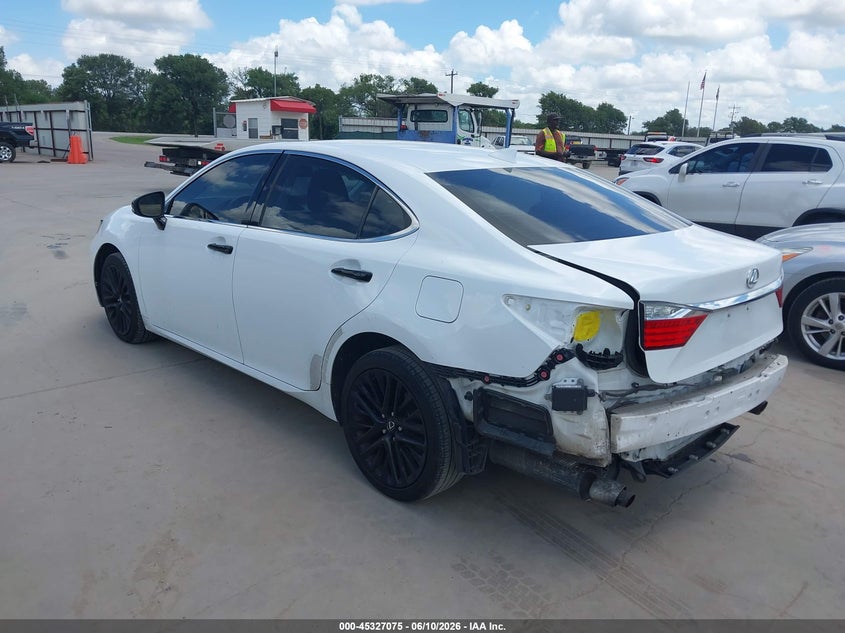 2015 Lexus ES VIN JTHBK1GG7F2174770 IAAI salvage auction — REAR END, Original (Texas), sold $4,750 on 2026-07-21 (photo 3)
