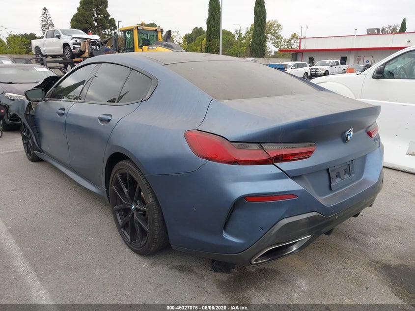 2020 BMW 8 Series VIN WBAGV2C08LCE77558 IAAI salvage auction — Front End, Salvage (California), sold $21,100 on 2026-08-15 (photo 3)