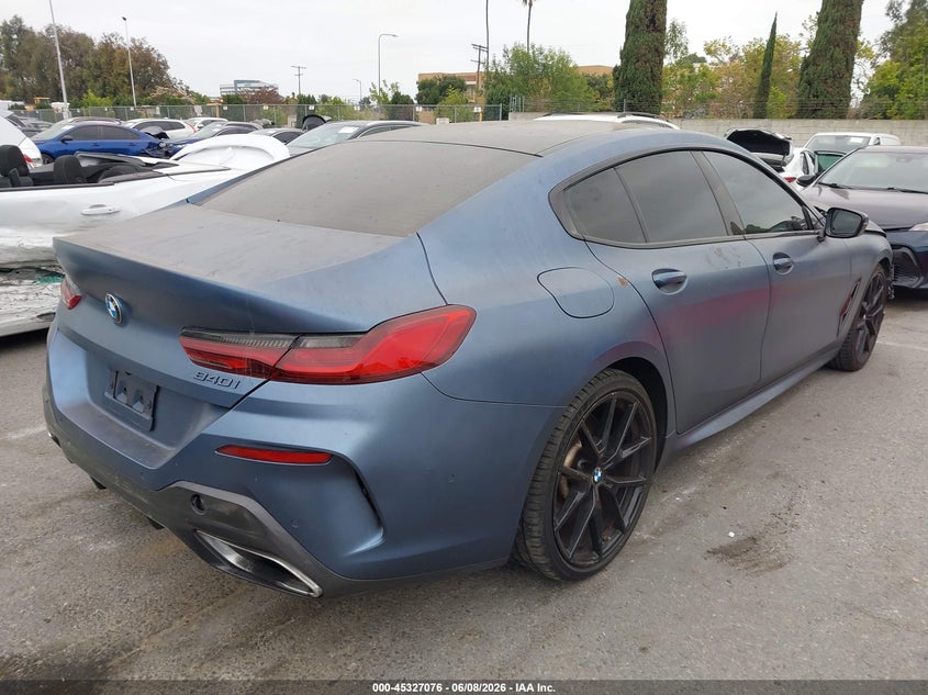 2020 BMW 8 Series VIN WBAGV2C08LCE77558 IAAI salvage auction — Front End, Salvage (California), sold $21,100 on 2026-08-15 (photo 4)