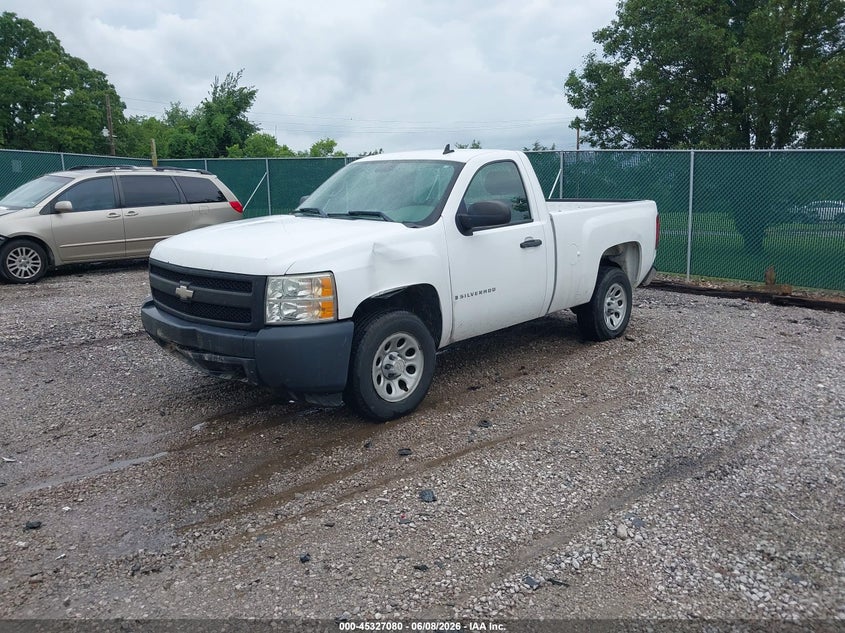 2008 Chevrolet Silverado 1500 VIN 1GCEC14X88Z113244 IAAI salvage auction — FRONT & REAR, Salvage (Kentucky), sold $975 on 2026-07-09 (photo 2)