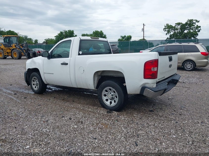 2008 Chevrolet Silverado 1500 VIN 1GCEC14X88Z113244 IAAI salvage auction — FRONT & REAR, Salvage (Kentucky), sold $975 on 2026-07-09 (photo 3)