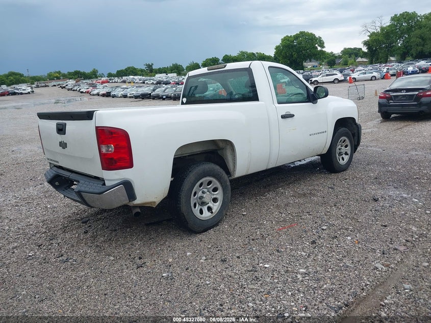 2008 Chevrolet Silverado 1500 VIN 1GCEC14X88Z113244 IAAI salvage auction — FRONT & REAR, Salvage (Kentucky), sold $975 on 2026-07-09 (photo 4)