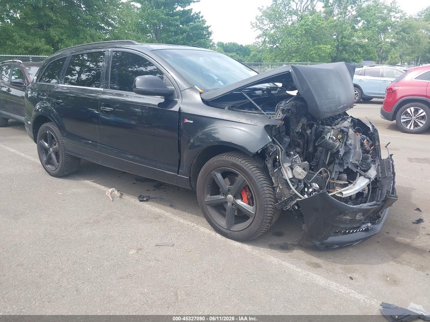 2015 Audi Q7 VIN WA1DGAFE4FD020608 IAAI salvage auction — FRONT & REAR, Salvage (New Jersey), sold $25 on 2026-07-27 (photo 1)