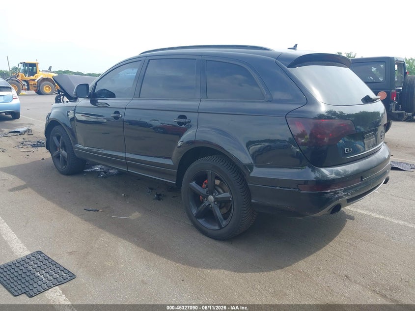2015 Audi Q7 VIN WA1DGAFE4FD020608 IAAI salvage auction — FRONT & REAR, Salvage (New Jersey), sold $25 on 2026-07-27 (photo 3)