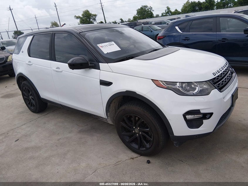 2017 Land rover Discovery sport VIN SALCR2BG7HH706395 IAAI salvage auction — NORMAL WEAR, Original (Texas), sold $2,125 on 2026-07-10 (photo 1)