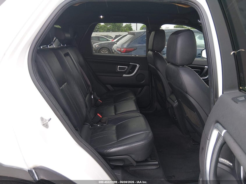 2017 Land rover Discovery sport VIN SALCR2BG7HH706395 IAAI salvage auction — NORMAL WEAR, Original (Texas), sold $2,125 on 2026-07-10 (photo 8)