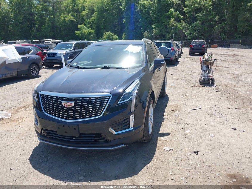 2021 Cadillac Xt5 VIN 1GYKNDR43MZ149537 IAAI salvage auction — LEFT REAR, Salvage Title, sold $8,100 on 2026-07-28 (photo 2)