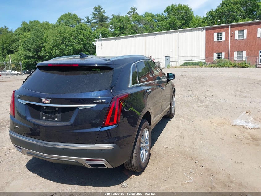 2021 Cadillac Xt5 VIN 1GYKNDR43MZ149537 IAAI salvage auction — LEFT REAR, Salvage Title, sold $8,100 on 2026-07-28 (photo 4)