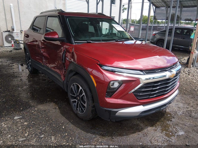 2025 Chevrolet Trailblazer VIN KL79MPSL2SB182381 IAAI salvage auction — SIDE, Salvage Title, sold $5,000 on 2026-08-30 (photo 1)
