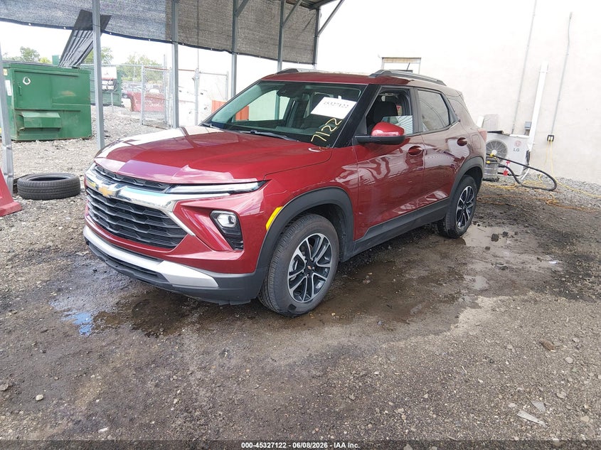 2025 Chevrolet Trailblazer VIN KL79MPSL2SB182381 IAAI salvage auction — SIDE, Salvage Title, sold $5,000 on 2026-08-30 (photo 2)
