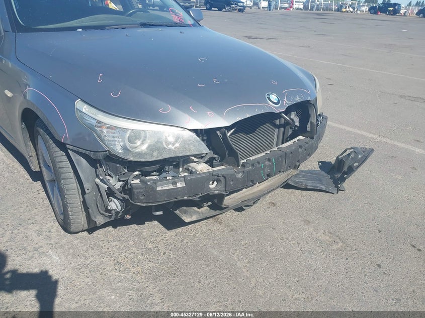 2008 BMW 5er VIN WBANV13518C150159 IAAI salvage auction — LEFT SIDE, Salvage (California), sold $775 on 2026-07-08 (photo 6)