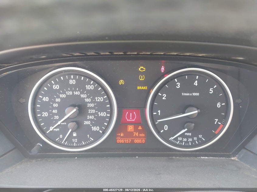2008 BMW 5er VIN WBANV13518C150159 IAAI salvage auction — LEFT SIDE, Salvage (California), sold $775 on 2026-07-08 (photo 7)