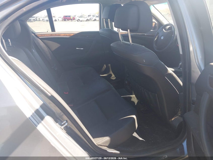 2008 BMW 5er VIN WBANV13518C150159 IAAI salvage auction — LEFT SIDE, Salvage (California), sold $775 on 2026-07-08 (photo 8)
