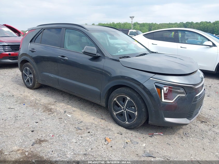 2023 Kia Niro VIN KNDCR3LE7P5115302 IAAI salvage auction — LEFT FRONT, Salvage (Georgia), sold $9,200 on 2026-07-29 (photo 1)