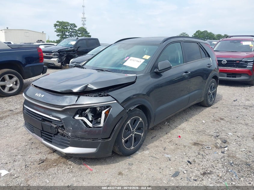 2023 Kia Niro VIN KNDCR3LE7P5115302 IAAI salvage auction — LEFT FRONT, Salvage (Georgia), sold $9,200 on 2026-07-29 (photo 2)