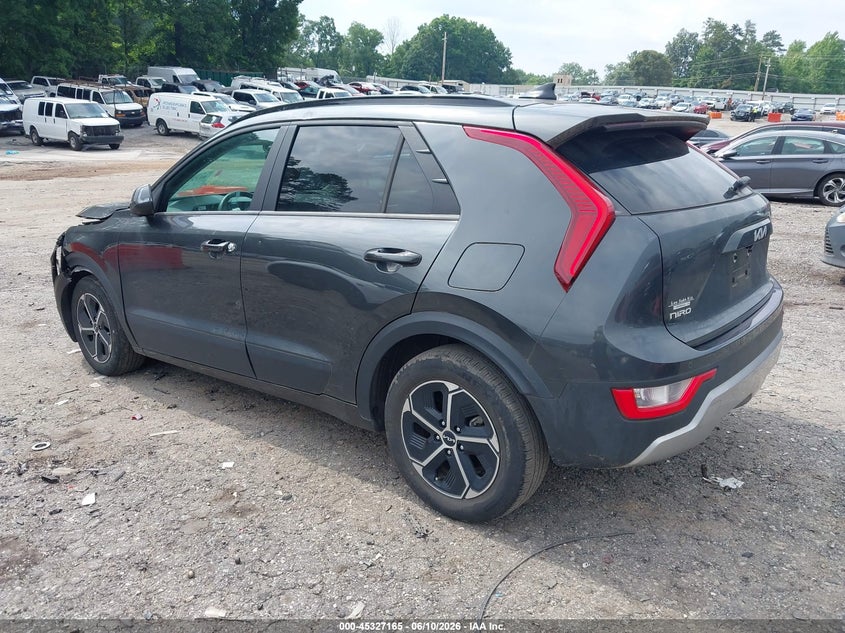 2023 Kia Niro VIN KNDCR3LE7P5115302 IAAI salvage auction — LEFT FRONT, Salvage (Georgia), sold $9,200 on 2026-07-29 (photo 3)