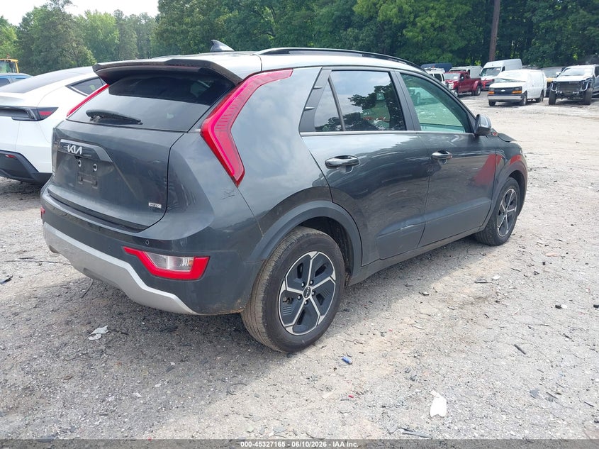 2023 Kia Niro VIN KNDCR3LE7P5115302 IAAI salvage auction — LEFT FRONT, Salvage (Georgia), sold $9,200 on 2026-07-29 (photo 4)