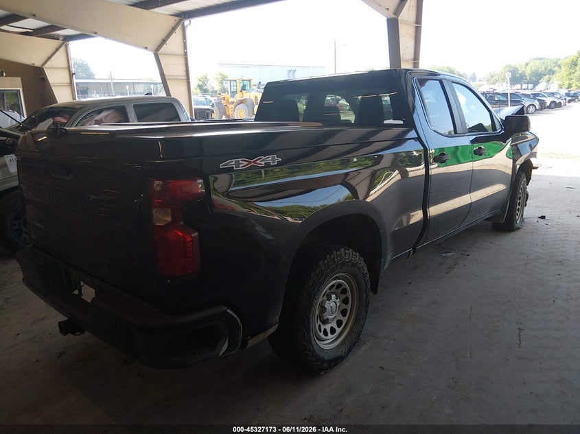 2019 Chevrolet Silverado VIN 1GCRYAEH5KZ232046 IAAI salvage auction — FRONT END, Salvage Title, sold $3,300 on 2026-07-27 (photo 4)