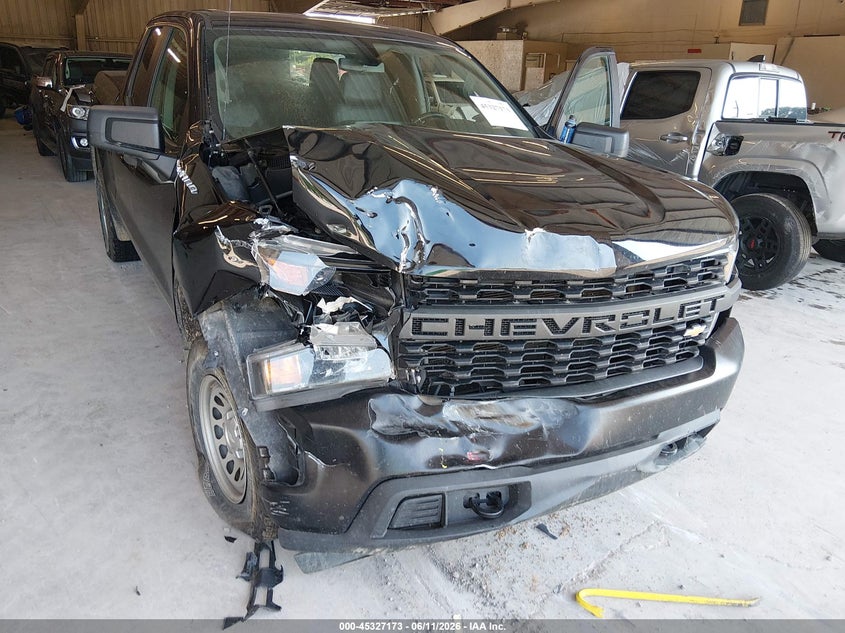 2019 Chevrolet Silverado VIN 1GCRYAEH5KZ232046 IAAI salvage auction — FRONT END, Salvage Title, sold $3,300 on 2026-07-23 (photo 6)
