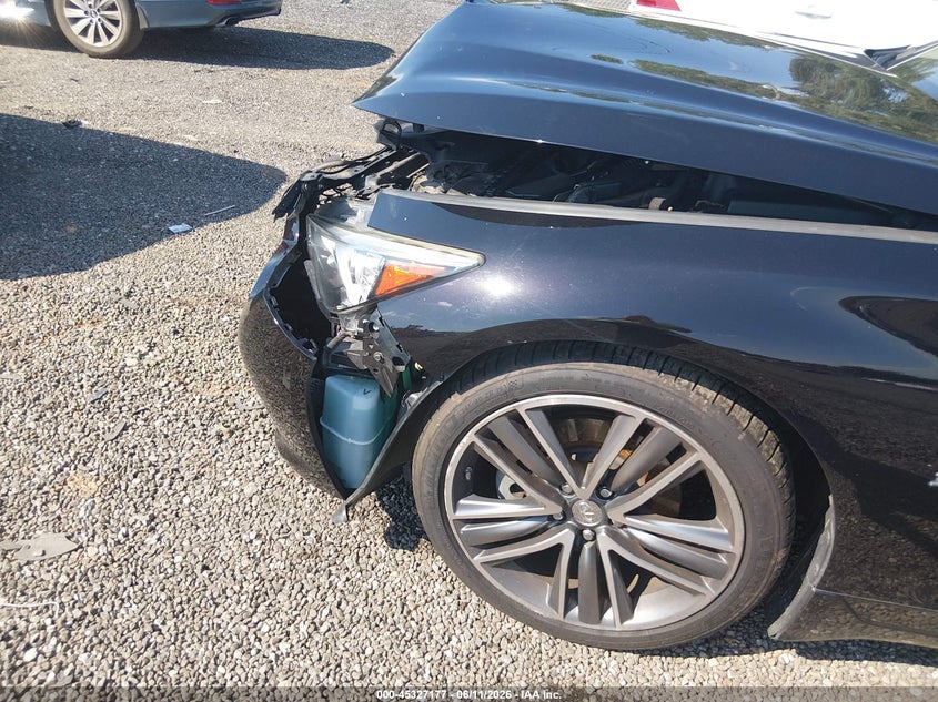 2015 Infiniti Q50 VIN JN1BV7AP2FM335974 IAAI salvage auction — FRONT END, Salvage (South Carolina), sold $700 on 2026-07-21 (photo 6)