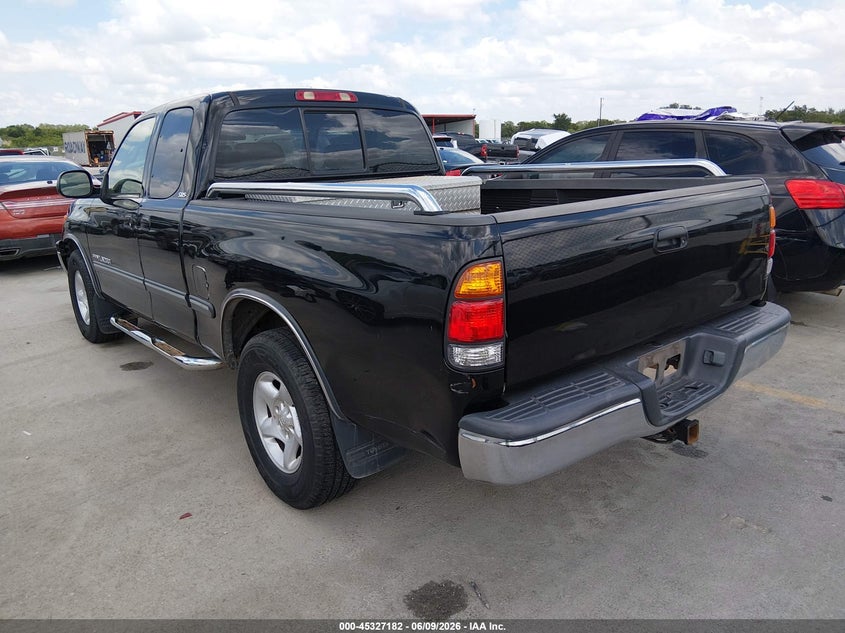 2002 Toyota Tundra VIN 5TBRT34112S261147 IAAI salvage auction — FRONT END, Original (Texas), sold $1,400 on 2026-07-23 (photo 3)