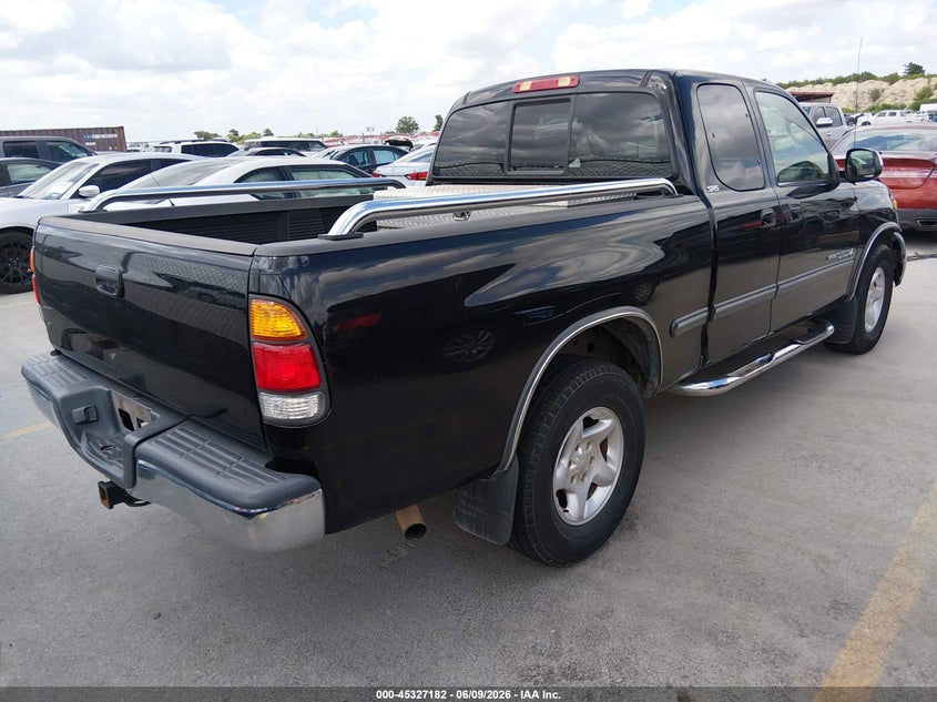 2002 Toyota Tundra VIN 5TBRT34112S261147 IAAI salvage auction — FRONT END, Original (Texas), sold $1,400 on 2026-07-23 (photo 4)