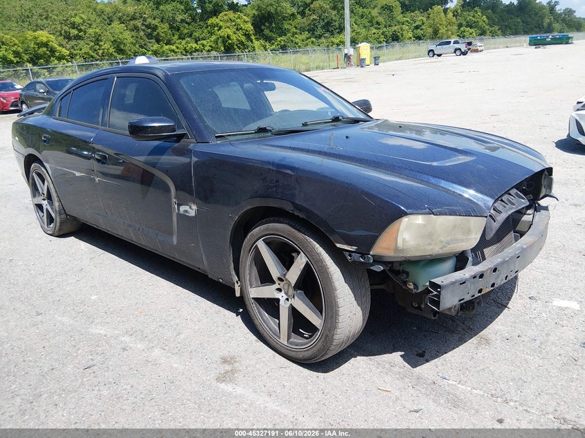 2012 Dodge Charger VIN 2C3CDXBG5CH297792 IAAI salvage auction — FRONT END, Salvage Title, sold $200 on 2026-07-28 (photo 1)