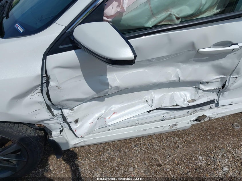 2021 Honda Civic VIN SHHFK7H64MU412465 IAAI salvage auction — LEFT SIDE, Salvage Title, sold $5,350 on 2026-07-29 (photo 6)